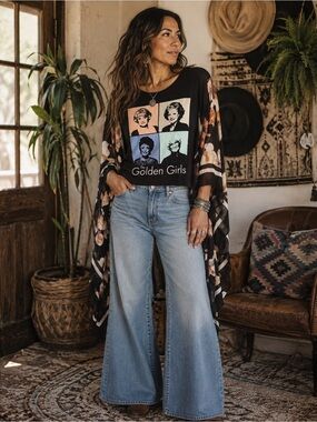 Golden Girls Graphic Kimono Tee